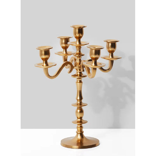 14'' H Aluminum Tabletop Candelabra
