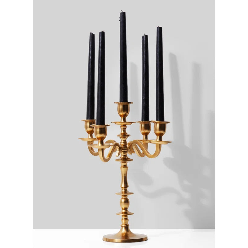 14'' H Aluminum Tabletop Candelabra